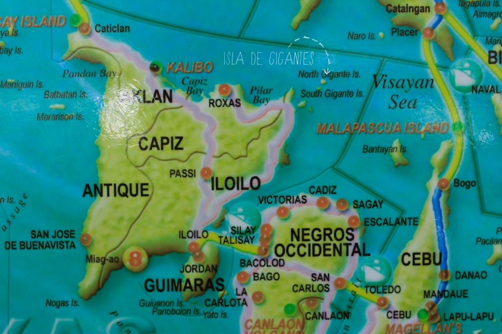 Iloilo map, grabbed from the Internet